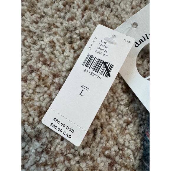 NWT - DAILY PRACTICE BY ANTHROPOLOGIE, Camilla Floral Jogger/Sweat Pants. LG - Picture 8 of 12